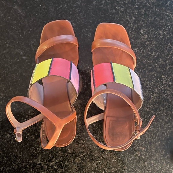 Paul Smith Color Block Heeled Sandal - Picture 4 of 10